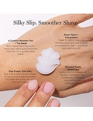 Alternate back view of COOCHY SHAVE CREAM - FLIRTY BLOOMS 8 OZ